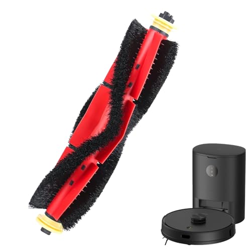 DMJJSD® Original Reinigungsbürste für Xiaomi Roborock S5 max S6 Pure S6 maxV Staubsauger-Teile Ersatzteile Hauptbürste Silikonbürsten Set Robot Staubsauger Waschbar Abnehmbares Zubehör von DMJJSD