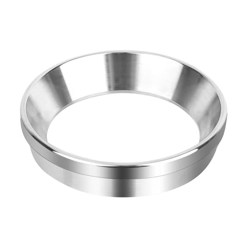 Dosierring 51mm, Edelstahl Kaffee Dosierring mit 8 Starken Magnetisch, Espresso Dosing Funnel Kaffeedosierring Dosiertrichter Espresso Trichter Ersatzteile für Fülltrichter Brühschüssel Kaffeemaschine von DMJJSD