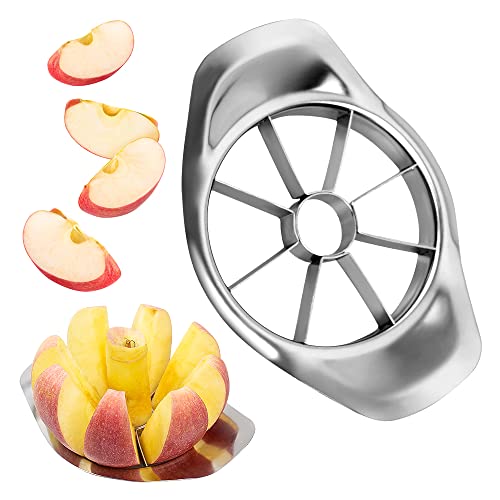 Edelstahl Apfelteiler Apfelteiler Obstschneider Obstschneider Edelstahl 3 In 1 Edelstahl Apfelentkerner, Schäler, Apfelausstecher -apfelspalter Mit 8 Klingen Zum Schneiden Von Obst Und Gemüse von DMJJSD
