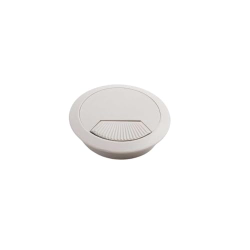 DMLAYHP Kabeldurchführung 8 Stück Schreibtisch-Lochabdeckung, abnehmbar, rostfrei, for Bürotisch, Kabeldurchführung, 53 mm, Schwarz(53mm Grey White) von DMLAYHP