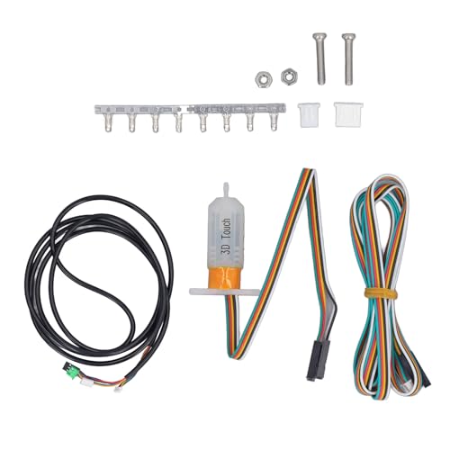 3D Touch Auto Bed Leveling Sensor Automatisches Kit Leichtes transparentes Gehäuse für Reprap MK8 I3 3D-Druckerteile (with 1.7m Cable) von DMLENGOIN