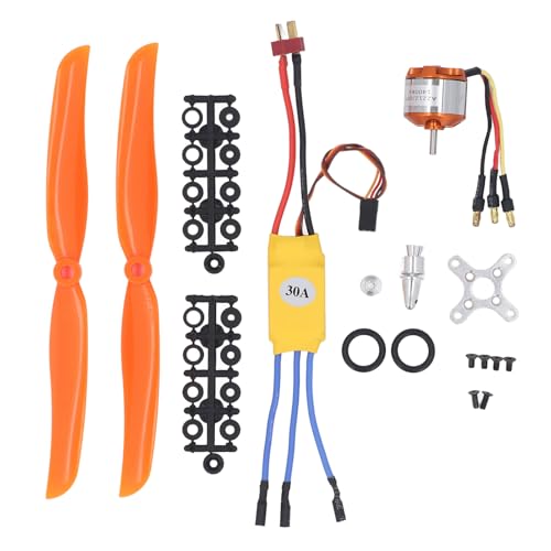A2212 1400 kV bürstenloser ausgehender Motor 30A ESC 8060 Propeller und Schraube für RC -Flugzeugquadcopter von DMLENGOIN