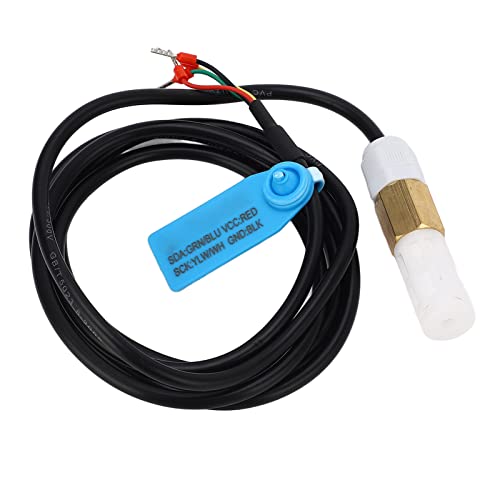 DMLENGOIN Bodentemperaturfeuchtigkeitssensor I2C Ausgangsbilde -Sensor -Sonde 1,5 m Kabel DC3.3 V für Computerraum HLK von DMLENGOIN