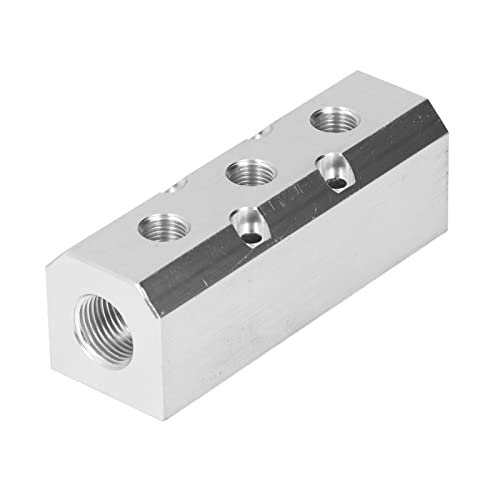 Großer Durchfluss -Aluminiumluft -Verteilerblock für eine effektive Luftverteilung in Fabrikautomatisierungsgeräten (SY40-02-3F) von DMLENGOIN