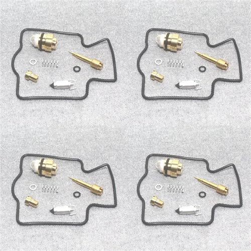 DMLHL Wellendichtring Motorrad Vergaser Reparatur Kit Rebuild Kit Dichtungen Schrauben Dichtung Teile Für ZXR750J Für ZX750J 1991-1992(Style 3) von DMLHL