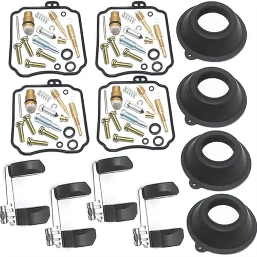 DMLHL Wellendichtring Motorrad-Vergaser-Reparatursatz Für Y&amaha XVZ1300A XVZ13LT XVZ13A XVZ 1300 XVZ1300 Vakuummembranteile von DMLHL