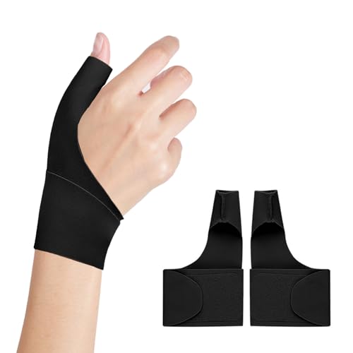 2Pcs Daumenbandage Elastische Daumensattelgelenk Bandage Daumenbandage Rechts Links Daumenorthese Lindern Wirksam Gelenkschwellungen und Schmerzen für Leichte Arthritis Schmerzlinderung Protektor 2Pcs Daumenbandage Elastische Daumensattelgelenk Bandage Daumenbandage Rechts Links Daumenorthese Lindern Wirksam Gelenkschwellungen und Schmerzen für Leichte Arthritis Schmerzlinderung Protektor von DMNQ