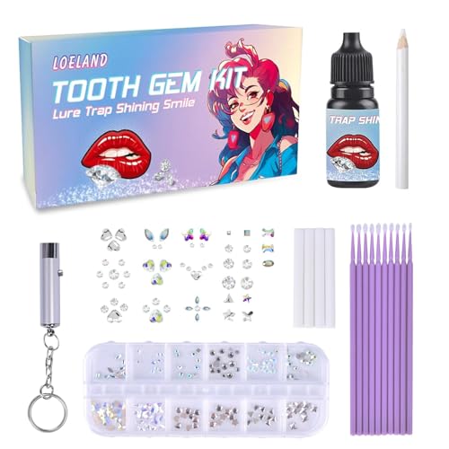 DMNQ Zahnschmuck Set Tooth Gem Kit Zahnstein Set Tooth Gems Zahn Steinchen Set Zahnstein Schmuck DIY Zahn Edelstein Set Modischer Kristall Zahnschmuck 124Pcs Tooth Gems DMNQ Zahnschmuck Set Tooth Gem Kit Zahnstein Set Tooth Gems Zahn Steinchen Set Zahnstein Schmuck DIY Zahn Edelstein Set Modischer Kristall Zahnschmuck 124Pcs Tooth Gems von DMNQ