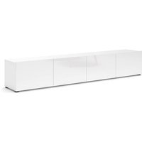 Ame TV-Schrank, ein Regal, 38x225x39h cm Weiß Ame TV-Schrank, ein Regal, 38x225x39h cm Weiß von DMORA