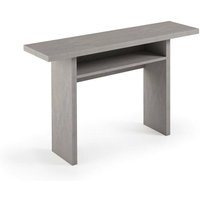 Ausziehbare Konsole Lavanda, Esstisch mit Klappöffnung, ausziehbare Mehrzweckkonsole, 100 % Made in Italy, 120 x 70 x 75 cm, Zement, mit verstärkter von DMORA