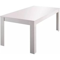 Dmora - Ausziehbarer Tisch Takumi, Küchenkonsole, Esstisch mit Verlängerung, Ausziehbares Küchenregal, Made in Italy, 137x90 h79 cm, Glänzendes Weiß Dmora - Ausziehbarer Tisch Takumi, Küchenkonsole, Esstisch mit Verlängerung, Ausziehbares Küchenregal, Made in Italy, 137x90 h79 cm, Glänzendes Weiß von DMORA