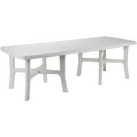Gartentisch Messina, Ausziehbarer Esstisch, rechteckiger Mehrzweck-Gartentisch, 100 % Made in Italy, Cm 160x90h72, Weiß - Dmora Gartentisch Messina, Ausziehbarer Esstisch, rechteckiger Mehrzweck-Gartentisch, 100 % Made in Italy, Cm 160x90h72, Weiß - Dmora von DMORA