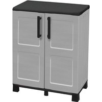 Dmora Mehrzweck Außen oder Innenschrank, niedriger Kleiderschrank mit 2 Türen und 1 Polypropylenregal, 100% Made in Italy, 68x37h90 cm, hellgraue Dmora Mehrzweck Außen oder Innenschrank, niedriger Kleiderschrank mit 2 Türen und 1 Polypropylenregal, 100% Made in Italy, 68x37h90 cm, hellgraue von DMORA