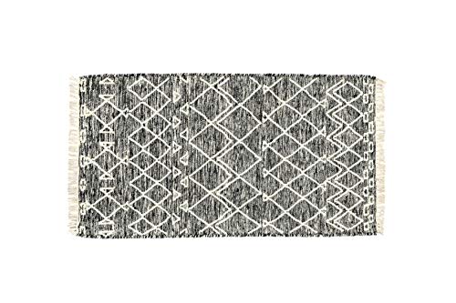 Dmora Orlando moderner Teppich, Kelim-Stil, 100% Baumwolle, mehrfarbig, 230x160cm von Dmora
