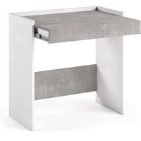 Dmora Schreibtisch Clematide, Moderner Schreibtisch mit Schublade, Studier - oder Bürotisch für PC - Buchhalter, 100% Made in Italy, Cm 80x40h79, von DMORA