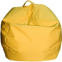 Talamo Italia Eleganter Sitzsack, gelbe Farbe, Maße 65 x 50 x 65 cm von DMORA