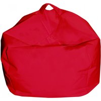 Talamo Italia Eleganter Sitzsack, rote Farbe, Maße 65 x 50 x 65 cm von DMORA