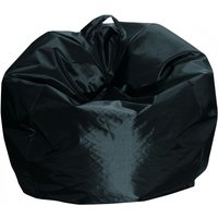 Talamo Italia Eleganter Sitzsack, schwarze Farbe, Maße 65 x 50 x 65 cm von DMORA