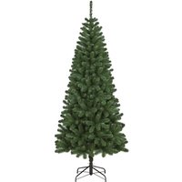 Dmora - Weihnachtsbaum Edimburgo, extra dicker Kunstbaum, Baum in echter PVC-Optik, 728 Äste, Höhe 210 cm von DMORA