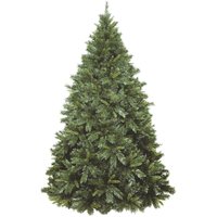 Dmora - Weihnachtsbaum Innsbruck, extra dicker Kunstbaum, Baum in echter PVC-Optik, 431 Äste, Höhe 120 cm von DMORA