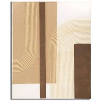 Gemälde Borgia, Wandgemälde, Ornamentales Paneel, Dekoratives Zubehör, 80x3 h100 cm, Bunt - Dmora von DMORA