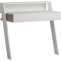 Schreibtisch Caliban, Mehrzweckschreibtisch, Bürotisch für pc, Eckschreibtisch, 94x50 h91 cm, Weiß - Dmora Schreibtisch Caliban, Mehrzweckschreibtisch, Bürotisch für pc, Eckschreibtisch, 94x50 h91 cm, Weiß - Dmora von DMORA