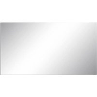 Spiegel Dabadal, Badezimmerspiegel, 100% Made in Italy, cm 80x2h60, Zementgrau - Dmora von DMORA