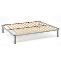 Talamo Italia Talamo Italia Orthopädisches Bettgestell mit 14 Latten, geeignet für Doppelbett, Made in Italy, Bettgestell aus Birkensperrholz, cm von DMORA