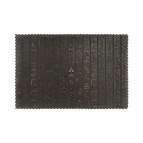 Antike ägyptische Hieroglyphen-Tischsets für Esstisch, 6 Stück, 45,7 x 30,5 cm, leicht zu reinigen, Platzsets für den Tisch, hitzebeständig, wasserdicht von DMORJ