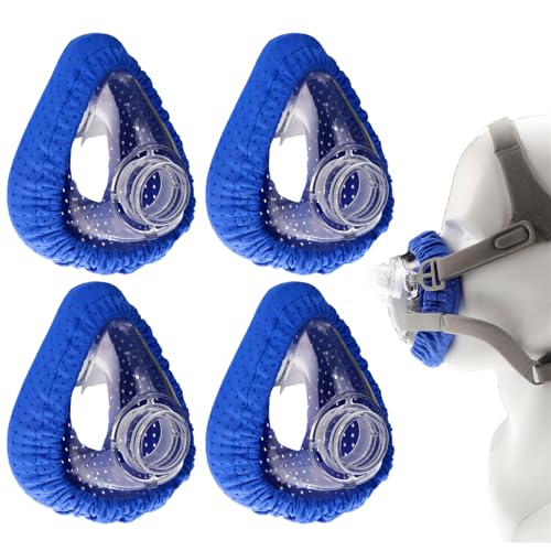 CPAP Masken Liner 4er-Pack Weich Masken Kissenbezüge CPAP Gesichtspolster Ersatzmaske für eine Vielzahl von Nasen Mundmasken CPAP Masken Liner 4er-Pack Weich Masken Kissenbezüge CPAP Gesichtspolster Ersatzmaske für eine Vielzahl von Nasen Mundmasken von DMPTTT