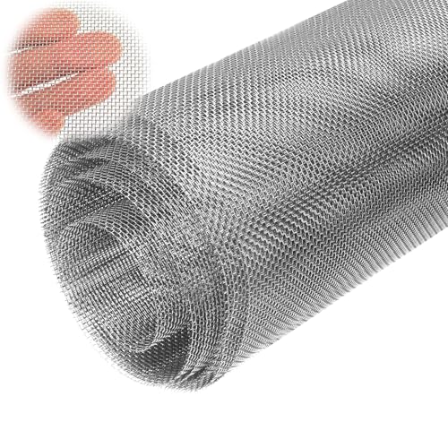Drahtgeflecht Feinmaschig 30 cm x120 cm Wire Mesh Fliegengitter Drahtgeflecht Edelstahl Gitter Rolle Metall Gitter für Lüftungs Insektengitter Mäusedraht Drahtgeflecht Feinmaschig 30 cm x120 cm Wire Mesh Fliegengitter Drahtgeflecht Edelstahl Gitter Rolle Metall Gitter für Lüftungs Insektengitter Mäusedraht von DMPTTT