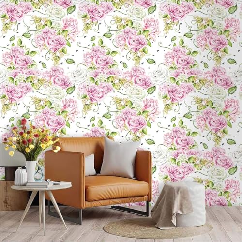 DMRLBYMC Selbstklebend Tapeten pvc Modernes, minimalistisches Mattierte Textur Wanddeko Bildtapete 3d Effekt Wand Dekoration Wohnzimmer Badezimmer Küche 45x200cm. von DMRLBYMC