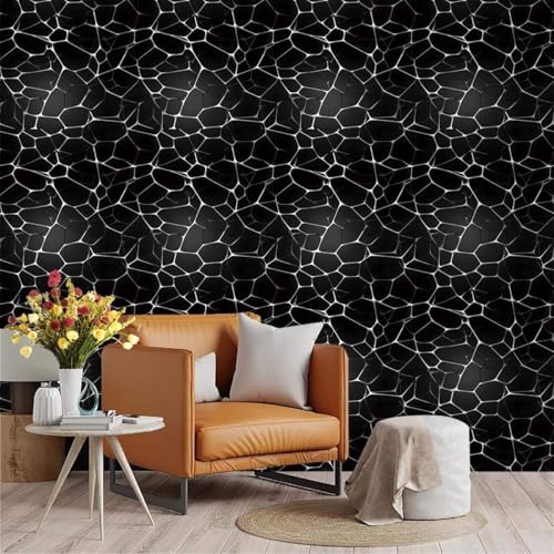 DMRLBYMC Selbstklebend Tapeten pvc Modernes, minimalistisches Mattierte Textur Wanddeko Bildtapete 3d Effekt Wand Dekoration Wohnzimmer Badezimmer Küche 45x200cm. von DMRLBYMC