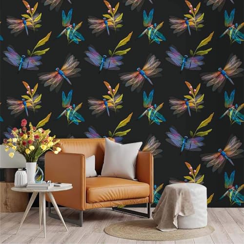 DMRLBYMC Selbstklebend Tapeten pvc Modernes, minimalistisches Mattierte Textur Wanddeko Bildtapete 3d Effekt Wand Dekoration Wohnzimmer Badezimmer Küche 45x500cm. von DMRLBYMC