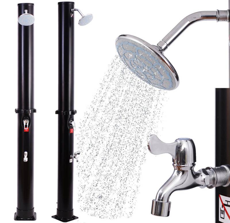 DMS Gartendusche Solardusche 35L Gartendusche Pooldusche Camping Regendusche von DMS