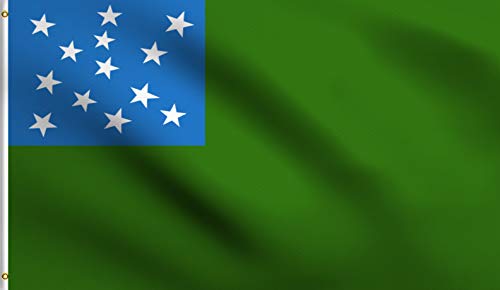 DMSE Green Mountain GMB-Flagge, 90 x 152 cm, 100 % Polyester, 100D-Flagge von DMSE Wholesale