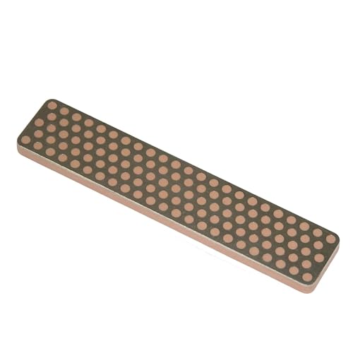 DMT Diamond Whetstone™ Diamant Mini-Schleifstein 4" (10 cm) Extra-Extrafein | Kompakter Wetzstein für Messer und Werkzeuge | Passend für Aligner Schleifsystem | Made in USA | A4EE von DMT