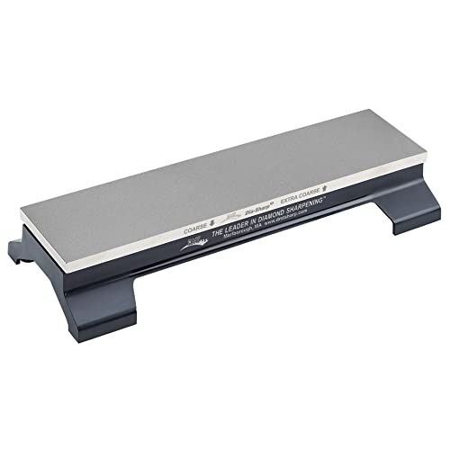 DMT Dia-Sharp® Diamant Schleifstein 12" mit MagnaBase™ Basis Extragrob/Grob | Messerschärfer in Profiqualität | 30cm Wetzstein für Messer und Werkzeuge | D12CX-WB von DMT