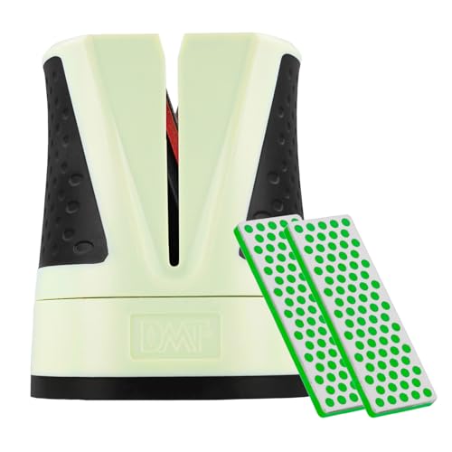 DMT SimpleSharp Mint Bundle Fein & Extrafein | Diamant Messerschärfer für rasiermesserscharfe Klingen mit perfektem Schleifwinkel | Schärft Messer beidseitig mit extraharten Diamant-Steinen von DMT