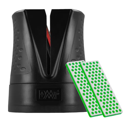 DMT SimpleSharp Schwarz Bundle Fein & Extrafein | Diamant Messerschärfer für rasiermesserscharfe Klingen mit perfektem Schleifwinkel | Schärft Messer beidseitig mit extraharten Diamant-Steinen DMT SimpleSharp Schwarz Bundle Fein & Extrafein | Diamant Messerschärfer für rasiermesserscharfe Klingen mit perfektem Schleifwinkel | Schärft Messer beidseitig mit extraharten Diamant-Steinen von DMT