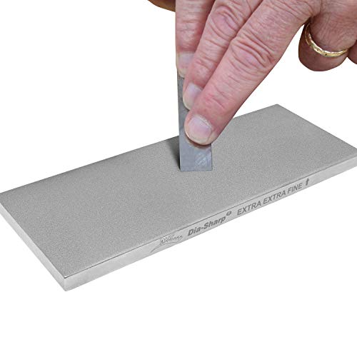 DMT Dia-Sharp Schärfblock, durchgehende Diamantbeschichtung, extra-extra-fein, 20,3 cm / 8 Zoll, D8EE Beige von DMT