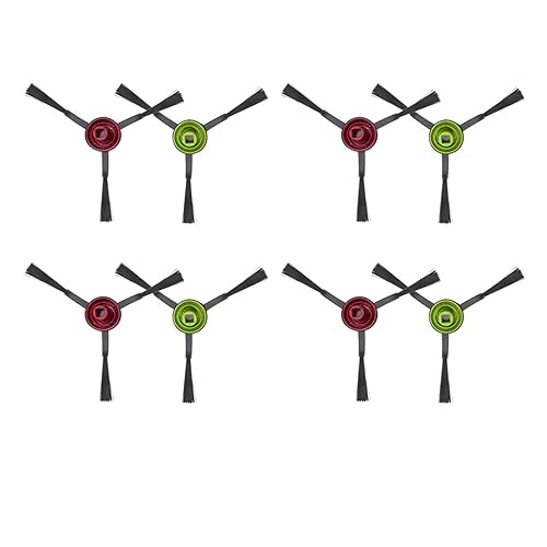 Seitenbürste, kompatibel mit Deebot, X1 OMNI T10 Turbo T8 T9 T9 AIVI T5 Max Kehrroboter-Staubsauger, Ersatzteile, Zubehör(8pcs) von DMWLZHO