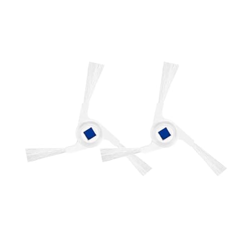 Seitenbürste, kompatibel mit Deebot, X2/X2 Omni/X2 Pro/X2 COMBO/X2S Roboter-Staubsauger-Ersatzteile(2pcsBlack) von DMWLZHO