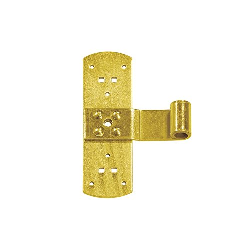 DMX - Fensterladen Mittelband Fensterband Möbelscharniere Holzverbindung Torband Geflochtenes Türscharnier Werfgehänge Baubeschlag für Möbel, Tore, Türen, 1 Stück - ZR - Golden, 165x110x3,0 mm von DMX
