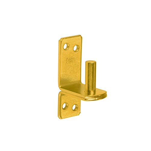 DMX - Kloben Klobenhalter Torkloben Plattenhaken Zink galvanisiert gelb - C - Ø13 25x103x4,0 von DMX