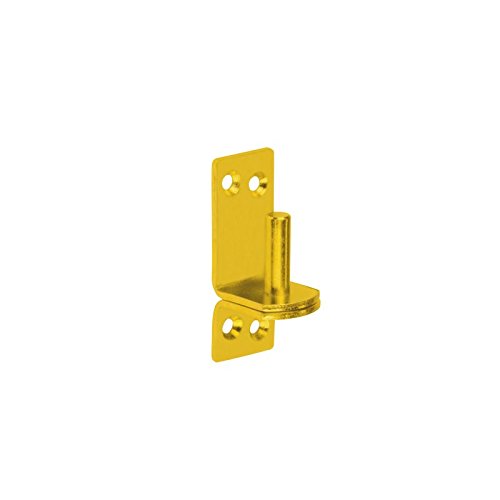 DMX - Kloben Klobenhalter Torkloben Plattenhaken Zink galvanisiert gelb - C - Ø10 11x81x3,0 von DMX