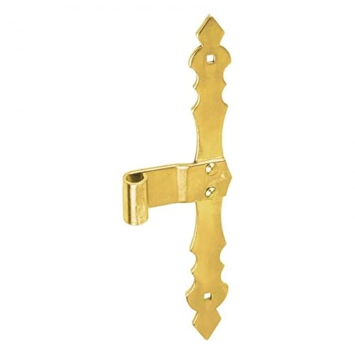 DMX - Ladenband Torband Rahmenscharnier Ladenbänder Scharnier Möbelscharniere Holzverbindung Geflochtenes Türscharnier Werfgehänge für Möbel, Tore, Türen, 2 Stück - ZRO - Golden, 300x100x4,0 mm DMX - Ladenband Torband Rahmenscharnier Ladenbänder Scharnier Möbelscharniere Holzverbindung Geflochtenes Türscharnier Werfgehänge für Möbel, Tore, Türen, 2 Stück - ZRO - Golden, 300x100x4,0 mm von DMX
