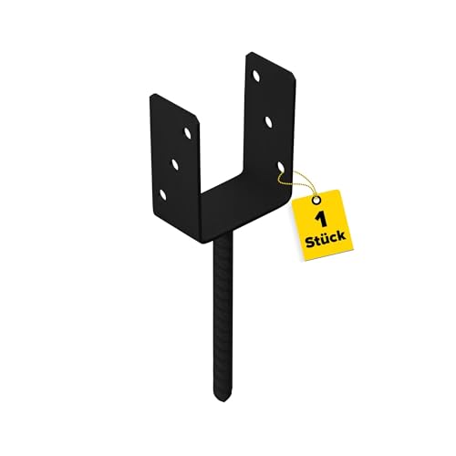 U Pfostenträger - Pfostenanker - Holzverbinder - Balkenschuh U profil - Pfostenträger 80x80 - Pfostenträger zum einbetonieren - Stützenfuß für Zaunpfosten, Holzpfosten, Terrasse, Carport U Pfostenträger - Pfostenanker - Holzverbinder - Balkenschuh U profil - Pfostenträger 80x80 - Pfostenträger zum einbetonieren - Stützenfuß für Zaunpfosten, Holzpfosten, Terrasse, Carport von DMX
