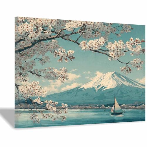 DMZPKZB Chinesische Ölmalerei Jinyushan Geeignet für Büro, Schlafzimmer, Badezimmer, Sofa Studie zur Hoteldekoration Wandkunst Malerei(Goldene)-80x120cm von DMZPKZB