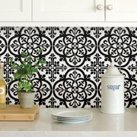 Wallpops Avignon Schwarz-Weiß-Pee & Stick Backsplash-Kacheln Nh2956 Wallpops Avignon Schwarz-Weiß-Pee & Stick Backsplash-Kacheln Nh2956 von DMarieInteriors